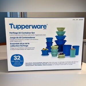 NWT 32 Piece Tupperware Container Set